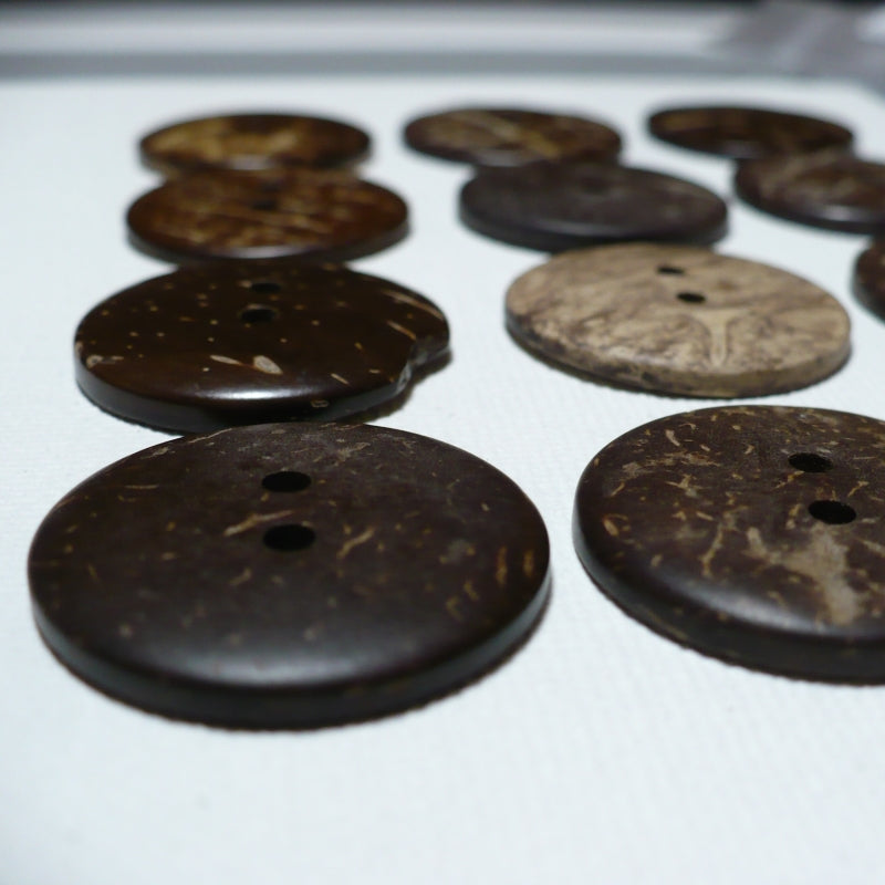 40L Coconut Shell Two Hole Buttons