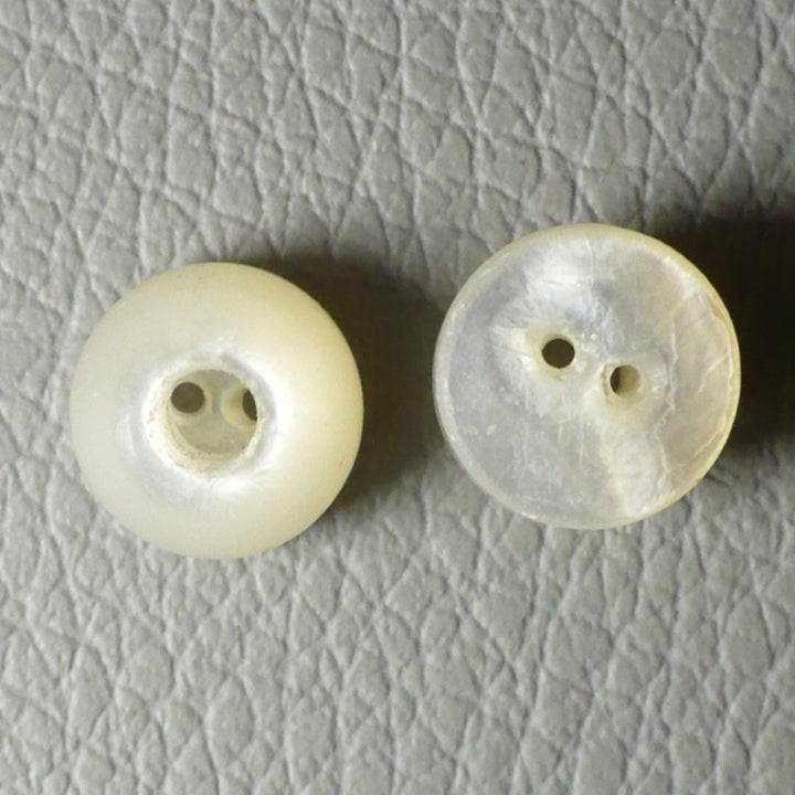 12L Two Hole Pearl Shell Dome Top Dimi Buttons