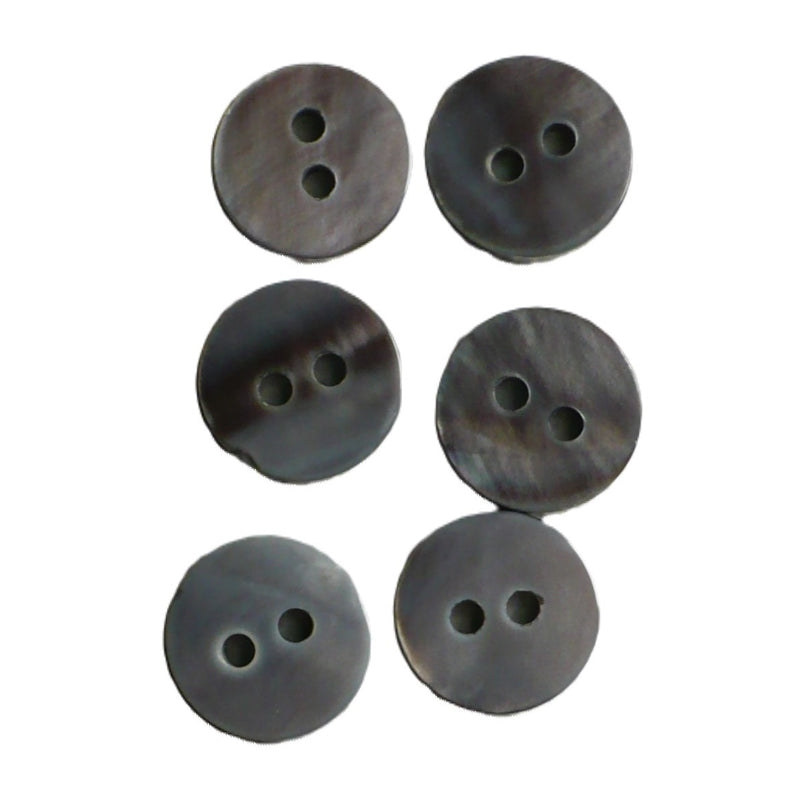 14L Two Hole Grey Trocas Shell MOP Dimi Buttons