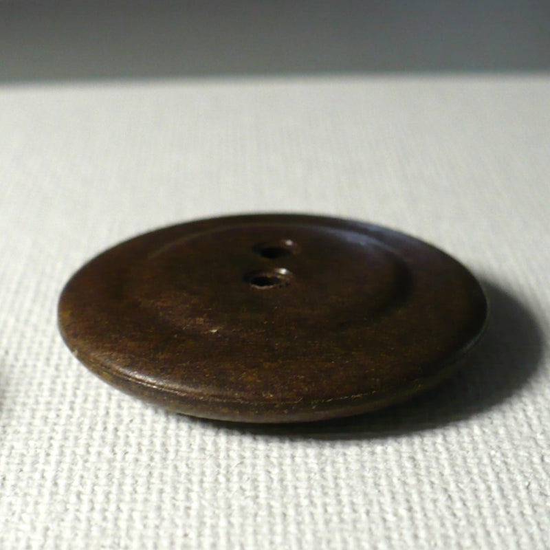 44L Brown Two Hole Buttons