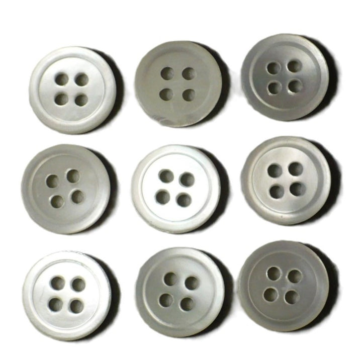 18L Four Hole Pearl Shell Buttons