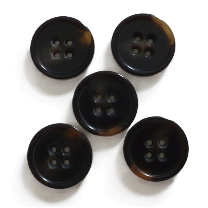 40L Faux Tortoise Shell Four Hole Buttons