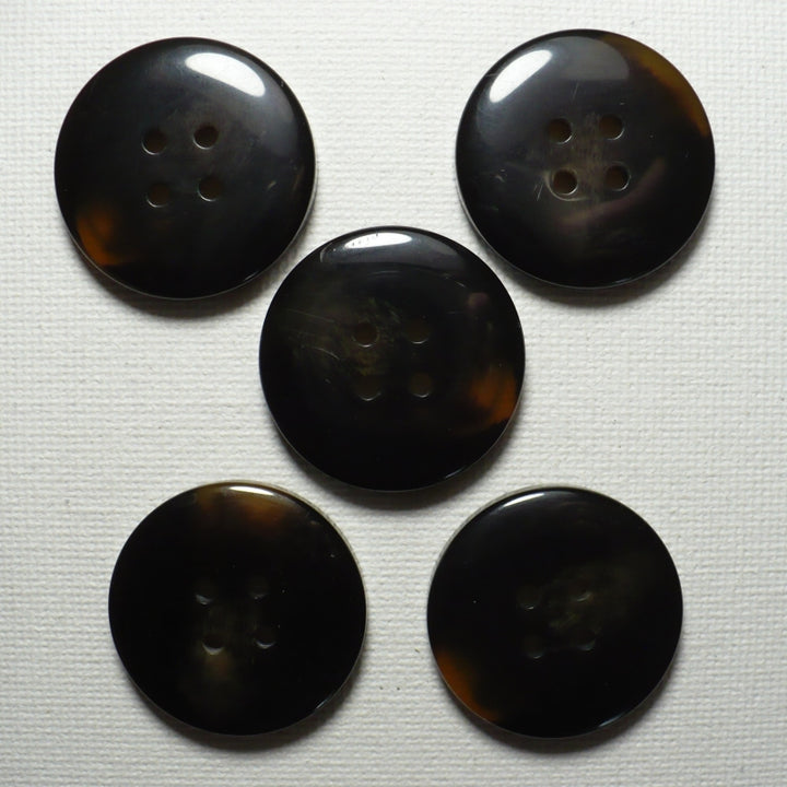 40L Faux Tortoise Shell Four Hole Buttons