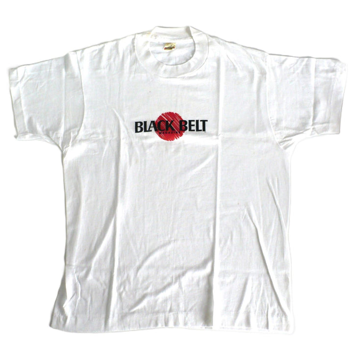 Black Belt Magazine Shirt 1980s