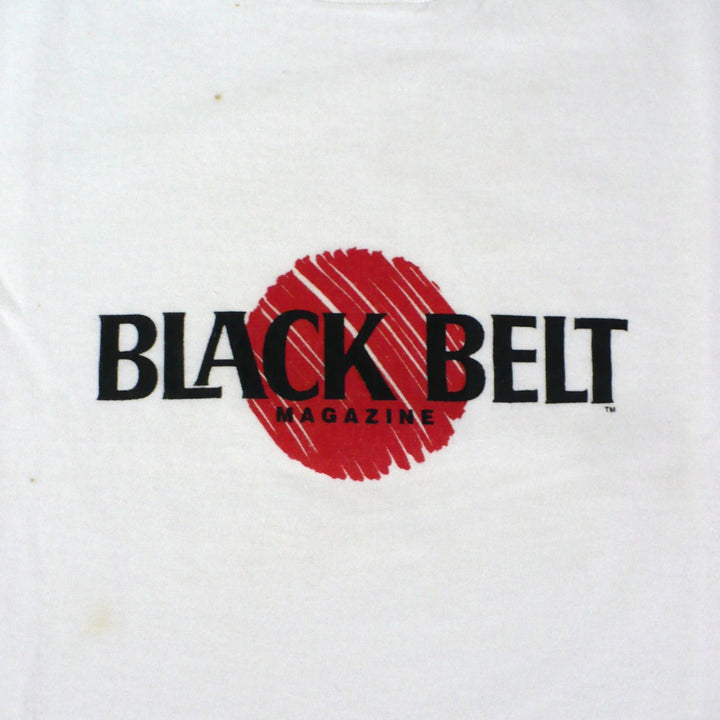 Black Belt Magazine Shirt 1980s