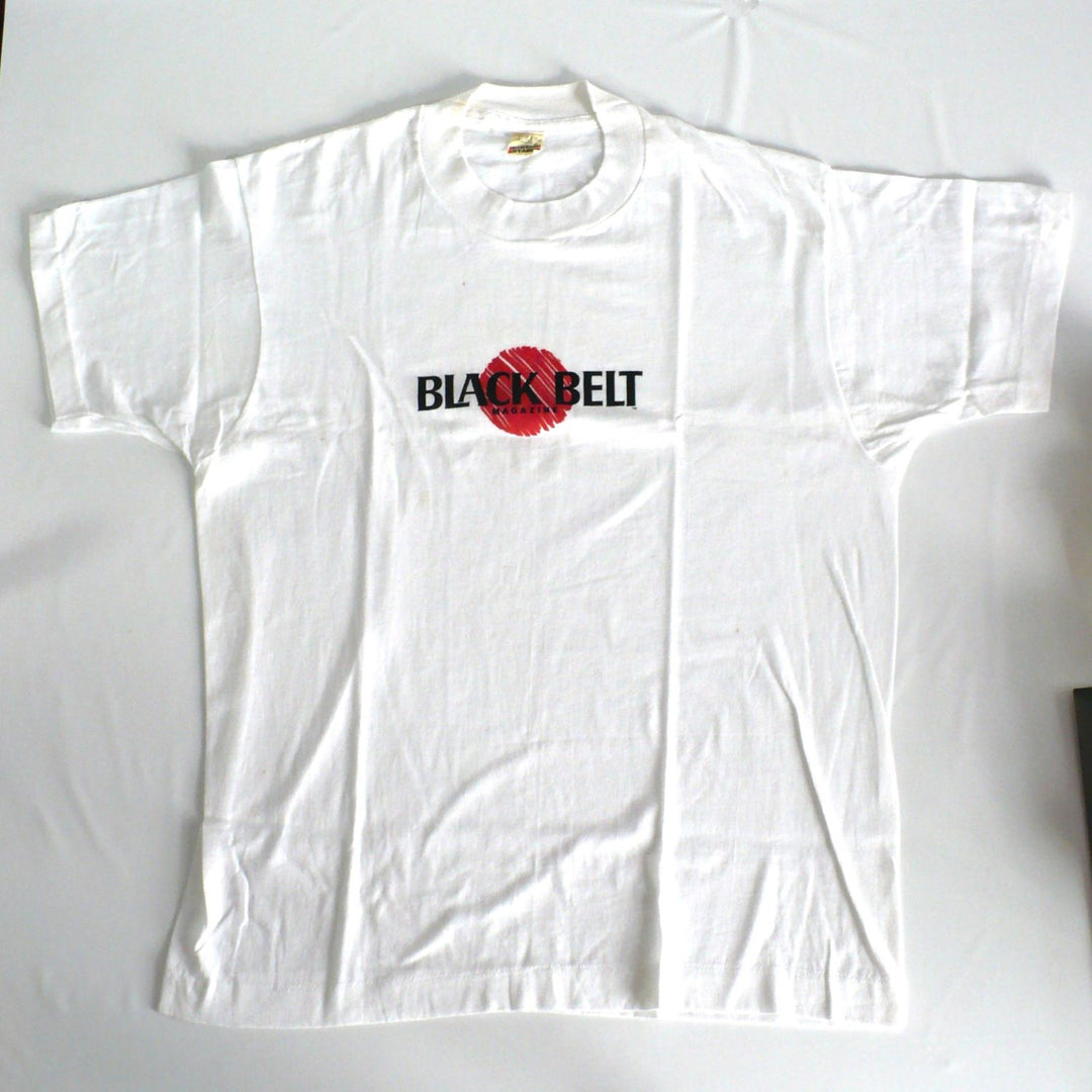 Black Belt Magazine Shirt 1980s