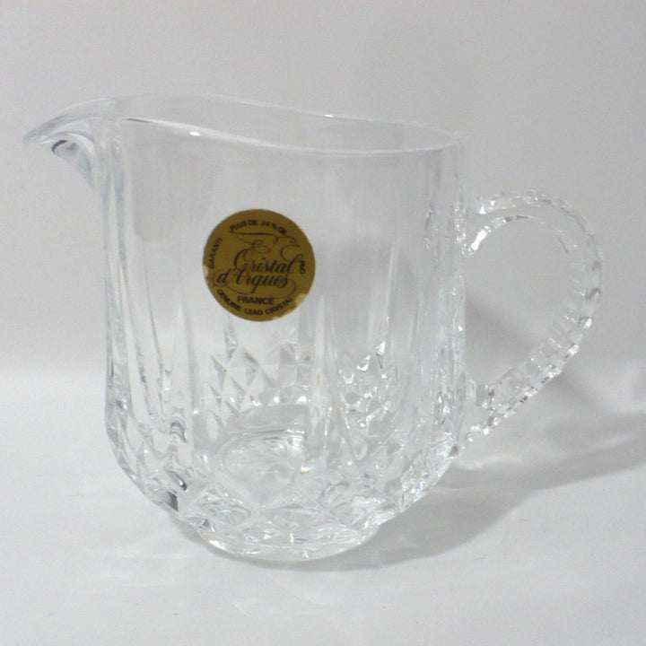 1978 Longchamp Crystal Creamer by Cristal D'Arques