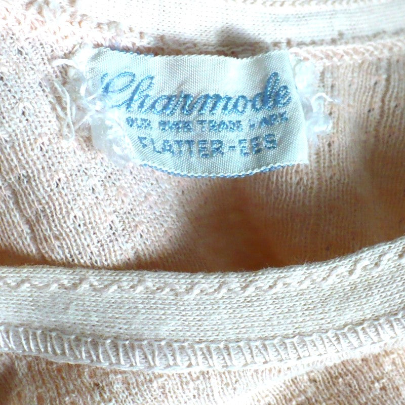 1940s Warm WW2 Tank Top Flatter-ees label.