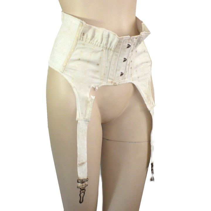 1920s Vintage Maternity Corset Garter Belt .