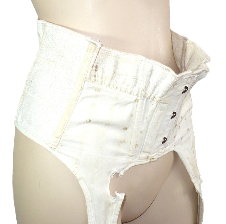 1920s Vintage Maternity Corset Garter Belt .