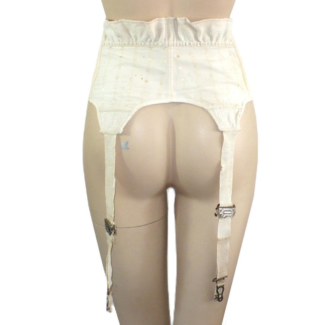 1920s Vintage Maternity Corset Garter Belt .