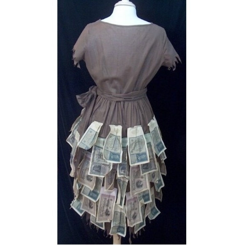 1920s Post WW1 Hyperinflation Victory Dress.