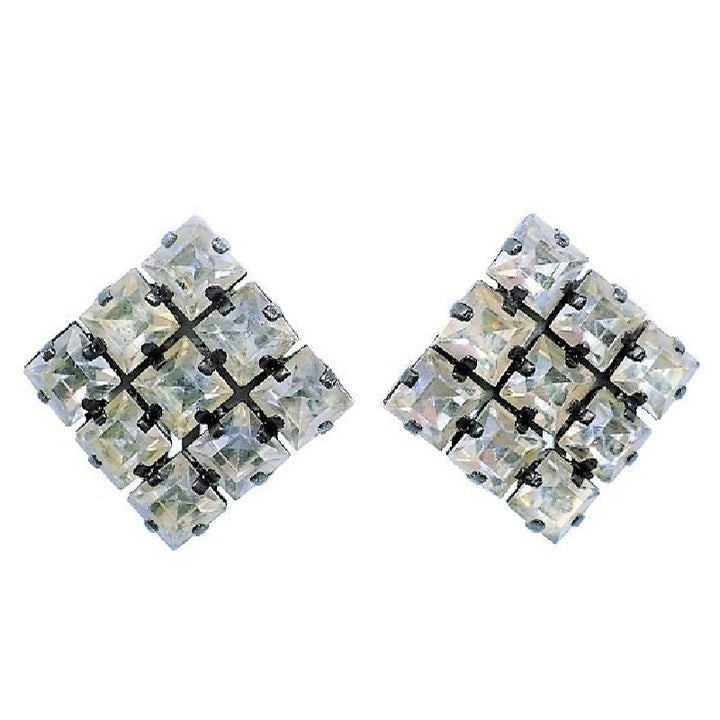 1950s Austrian Crystal Earrings