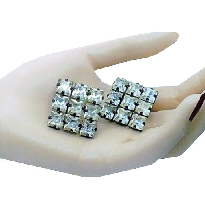 1950s Austrian Crystal Earrings