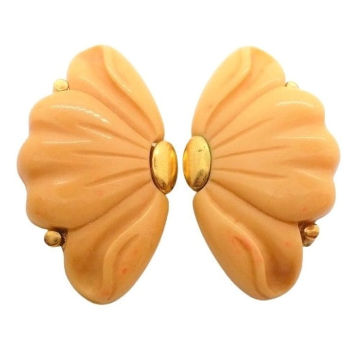 1976 Givenchy Petal Earrings