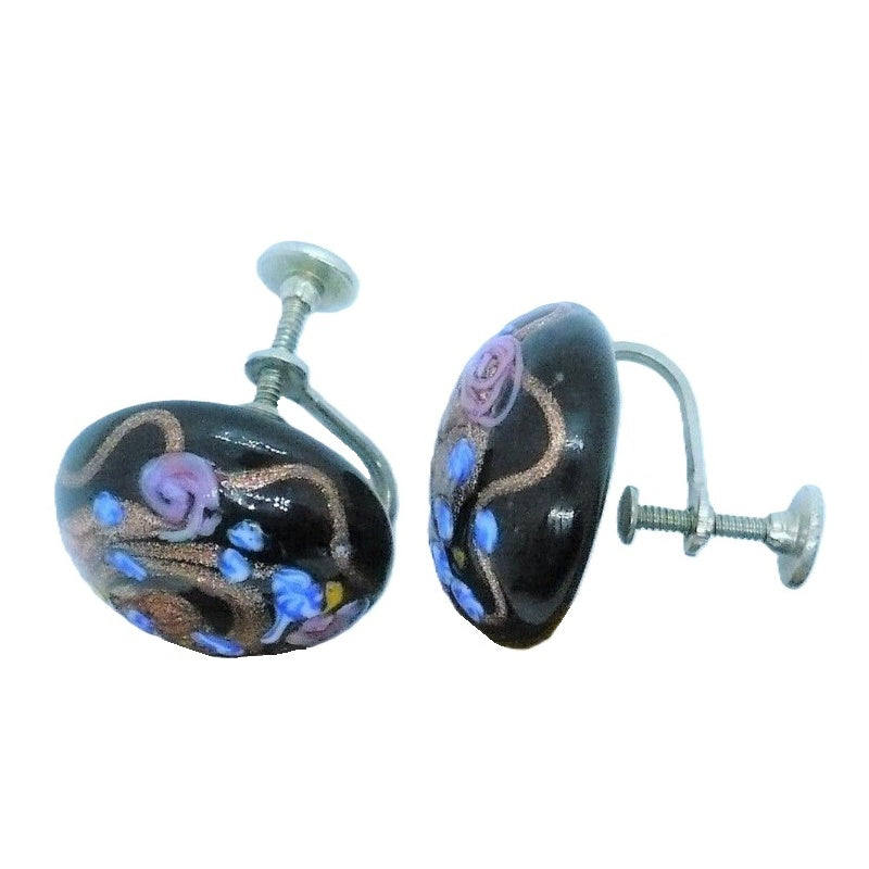 1950s Murano Glass Earrings