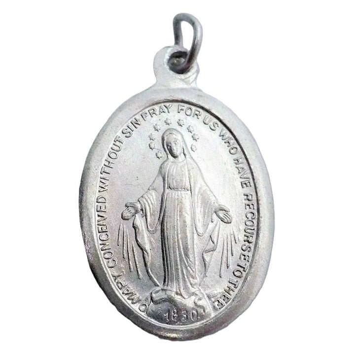 1940s Aluminum Miraculous Medal