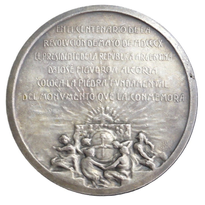 Argentina 1910 Revolution Centennial Medal.