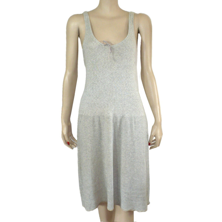 1940s Vintage Wartime Indera Figurefit Knit Cotton Summer Full Slip.