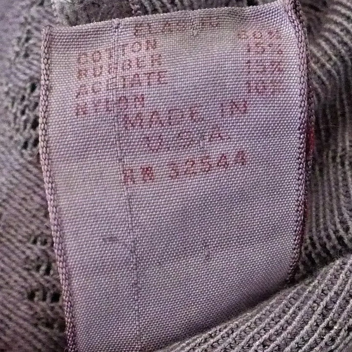 Back of tag.