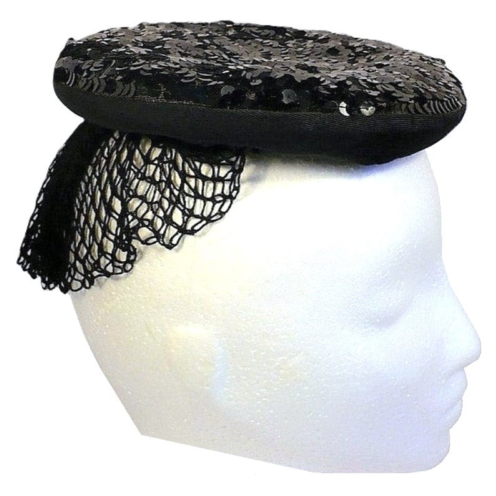 1930s Gelatin Sequins Hat