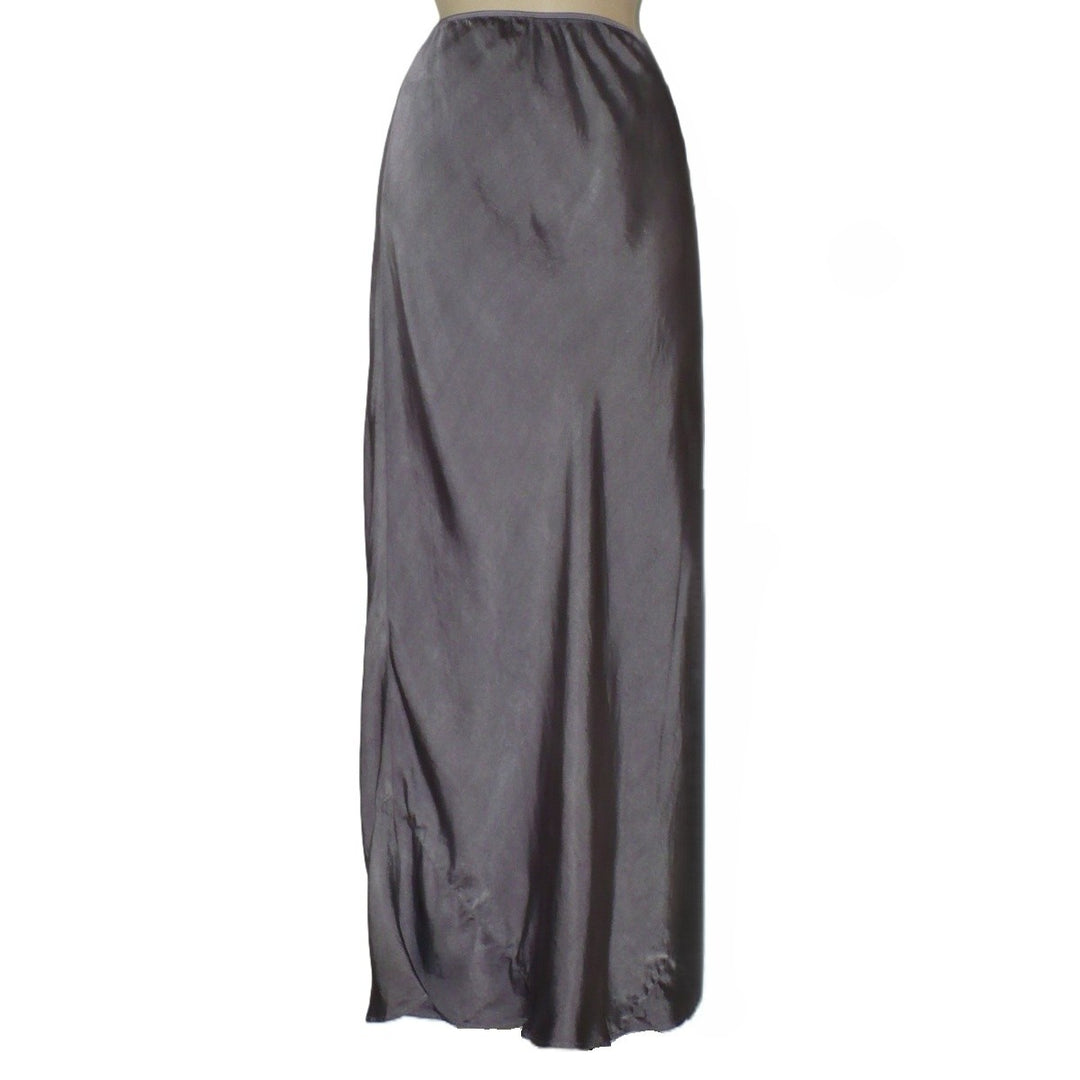 Small 1930s Vintage Gown Length Bias Cut Satin Half Slip.