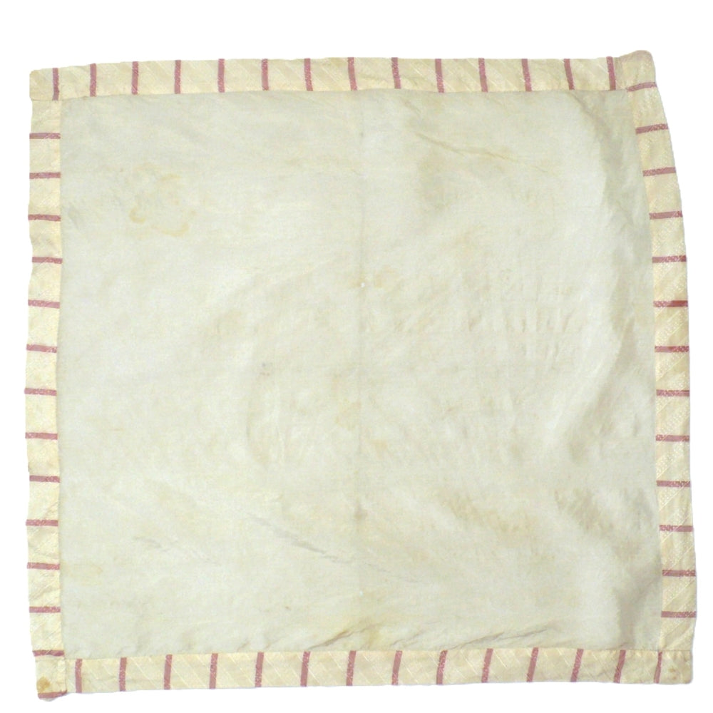 Victorian Gentlemen's Antique Silk Handkerchiefs.