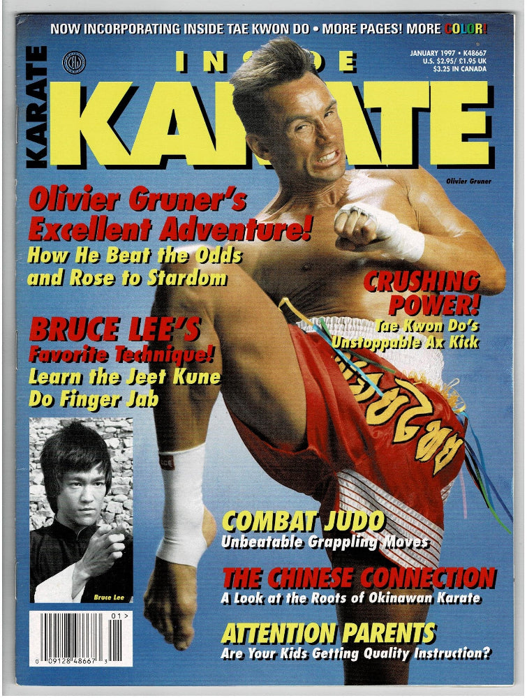 Inside Karate Oliver Gruner Bruce Lee Jan 1997.