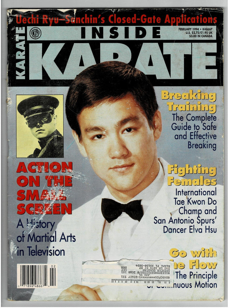 Inside Karate Bruce Lee February 1994.