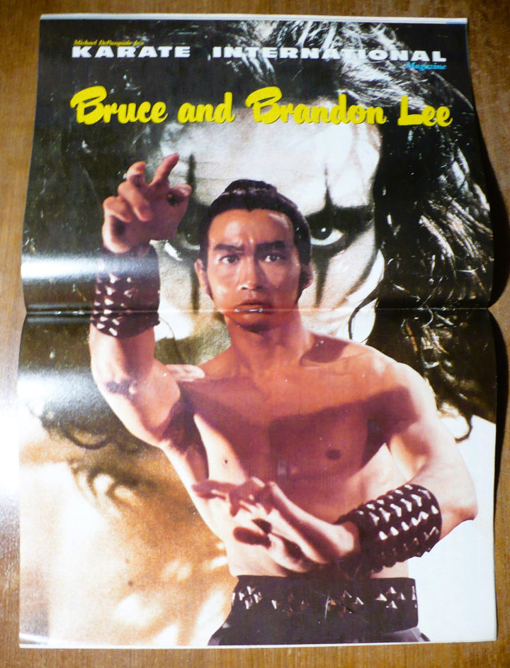 Vintage Bruce Lee Brandon Lee The Crow.