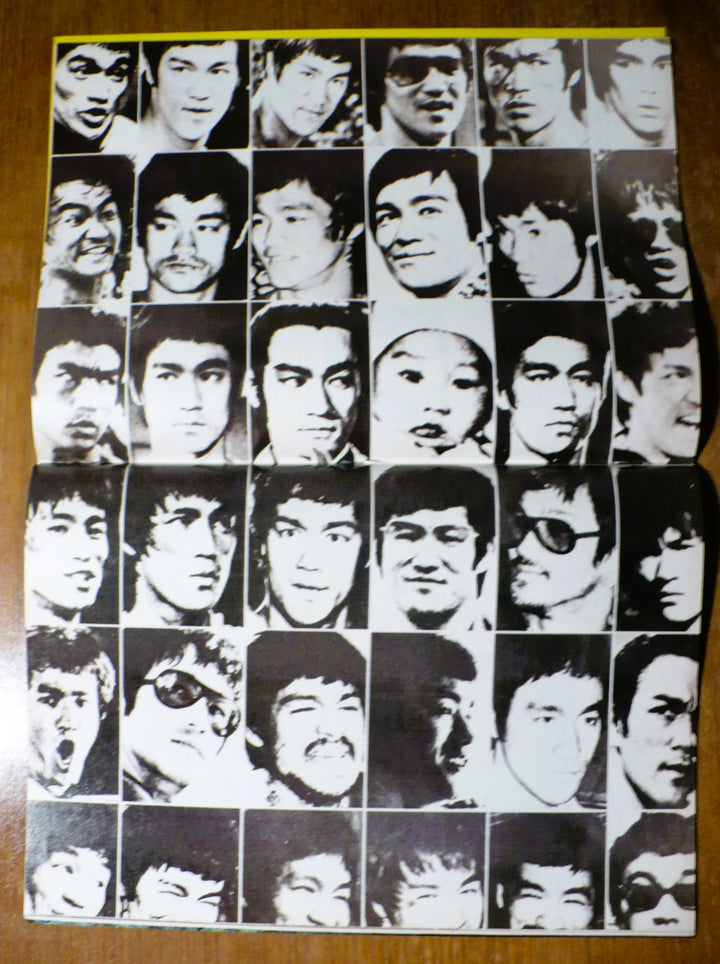 The 36 Faces of Bruce Lee Centerfold Poster