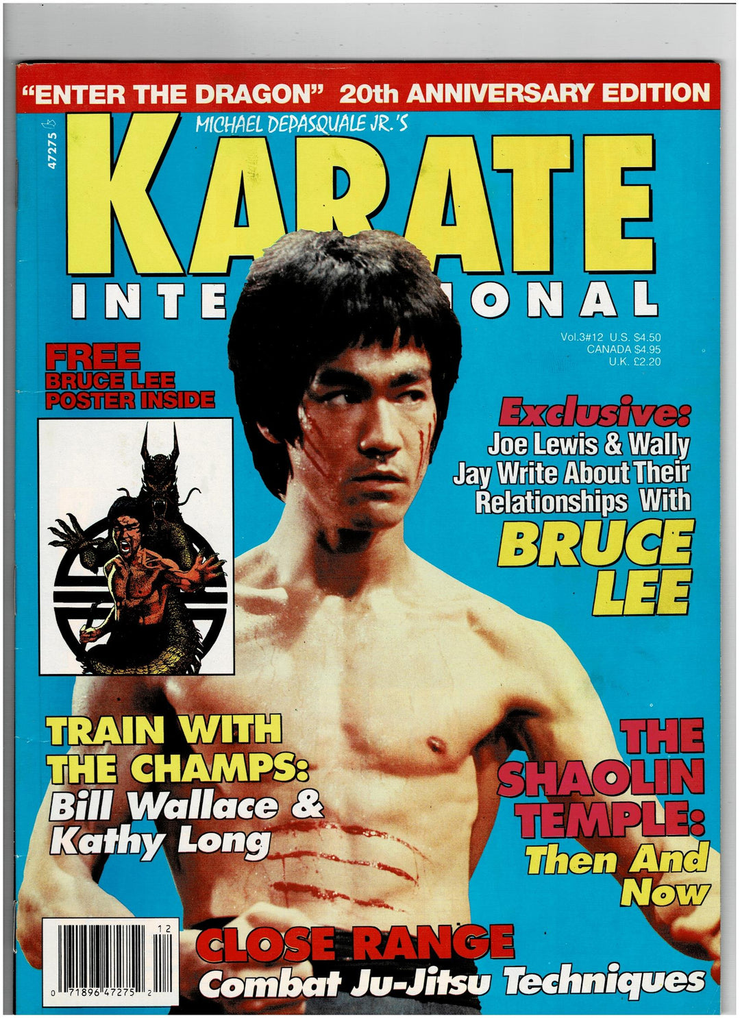 Enter The Dragon Bruce Lee Poster 21x31