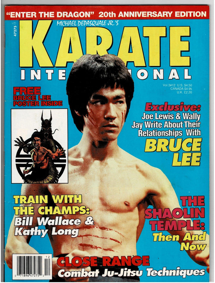 Karate International Bruce Lee Nov/Dec 1993.