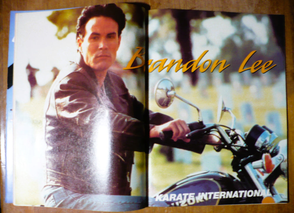 Karate International Bruce Brandon Lee July/Aug 1993 Poster.