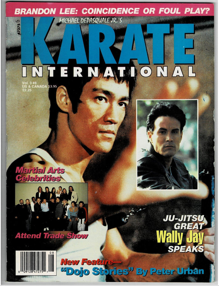 Karate International Bruce Brandon Lee July/Aug 1993.