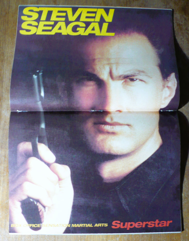 Karate International Bruce Lee Steven Seagal May/Jun 1993 poster.