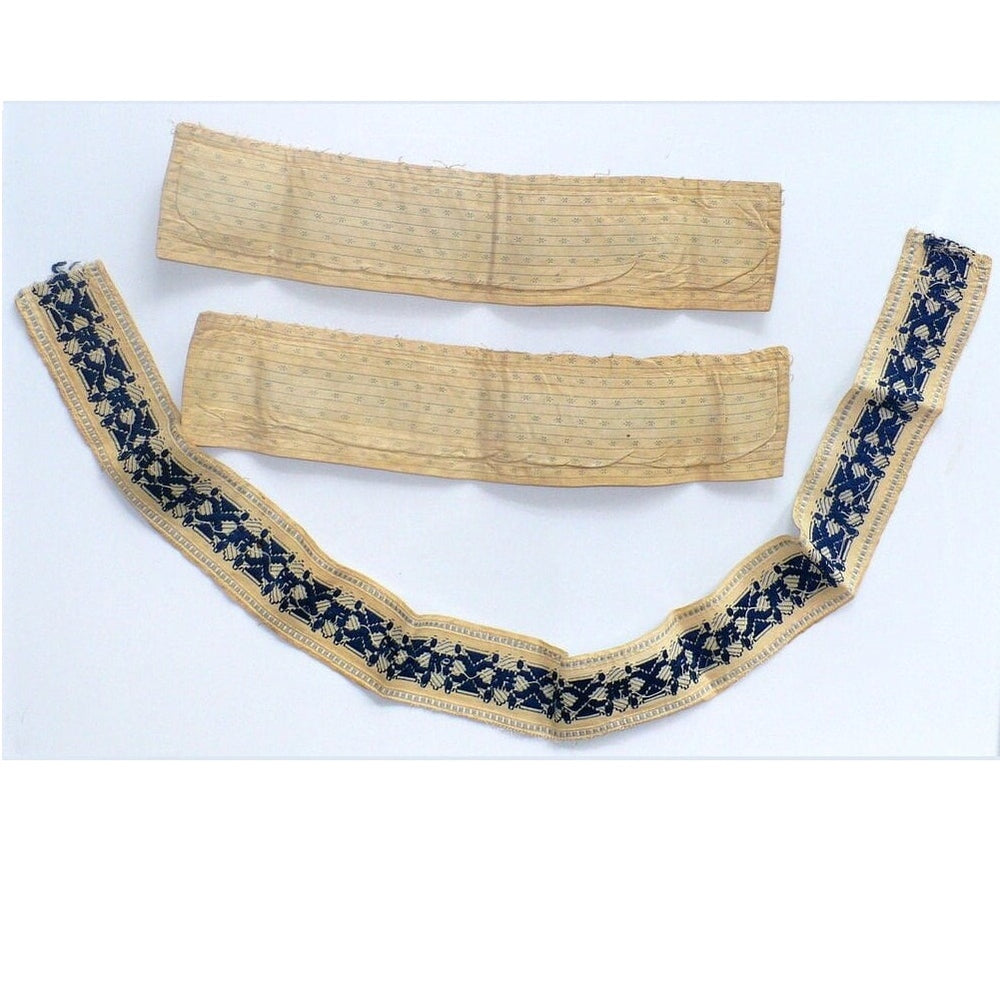 1890s Victorian Zmijanje Textile Trim.