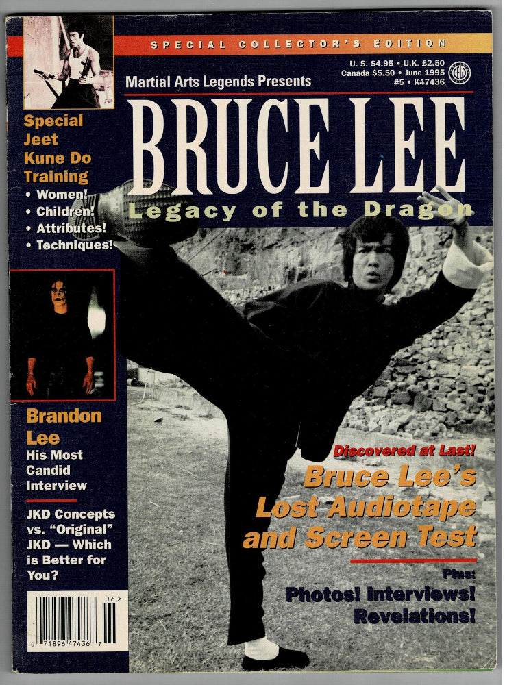 Martial Arts Legends Presents Bruce Lee Jun 1995.