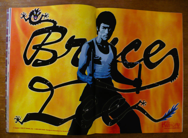 Bruce Lee Centerfold Poster