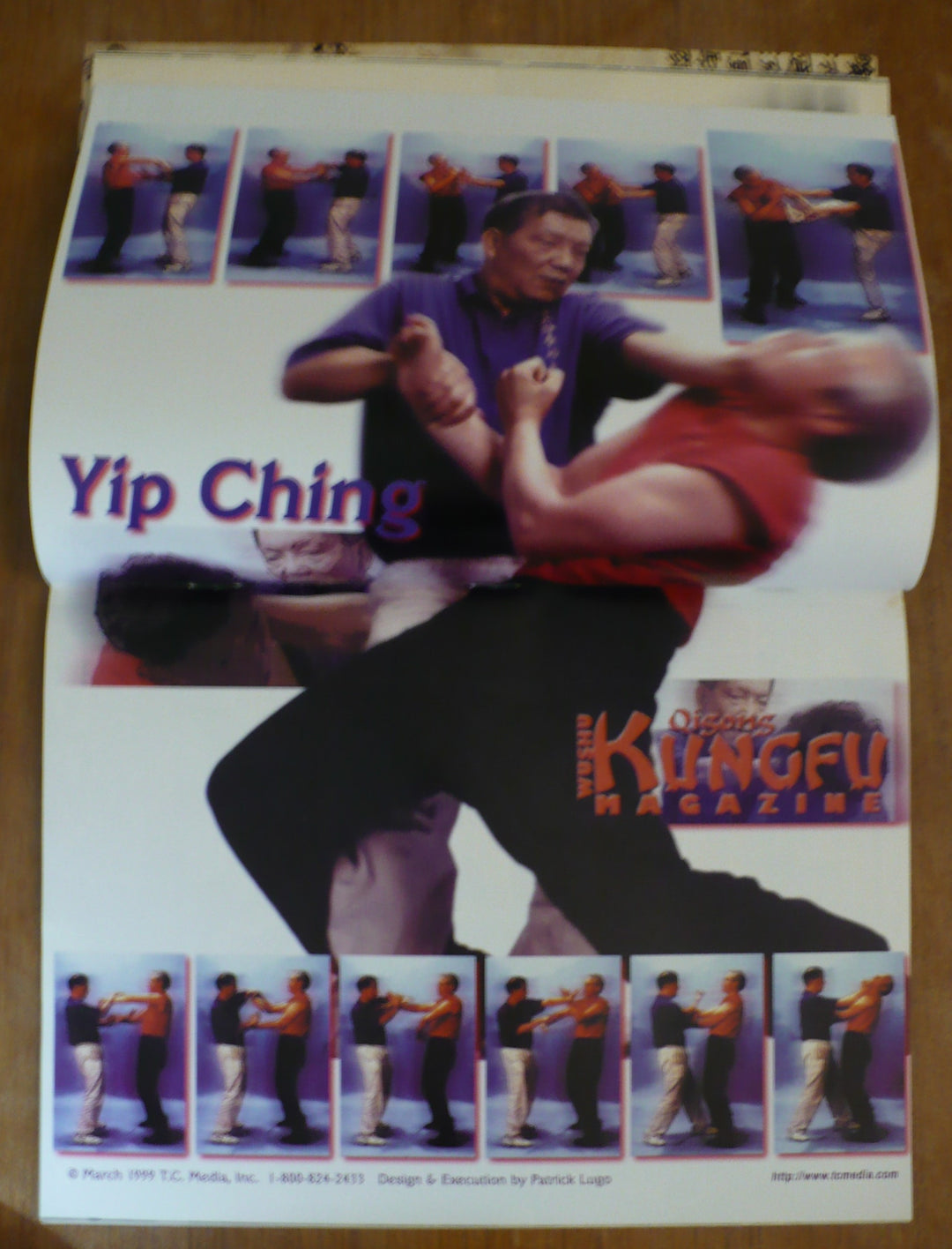 Yip Ching Wing Chun Centerfold Poster