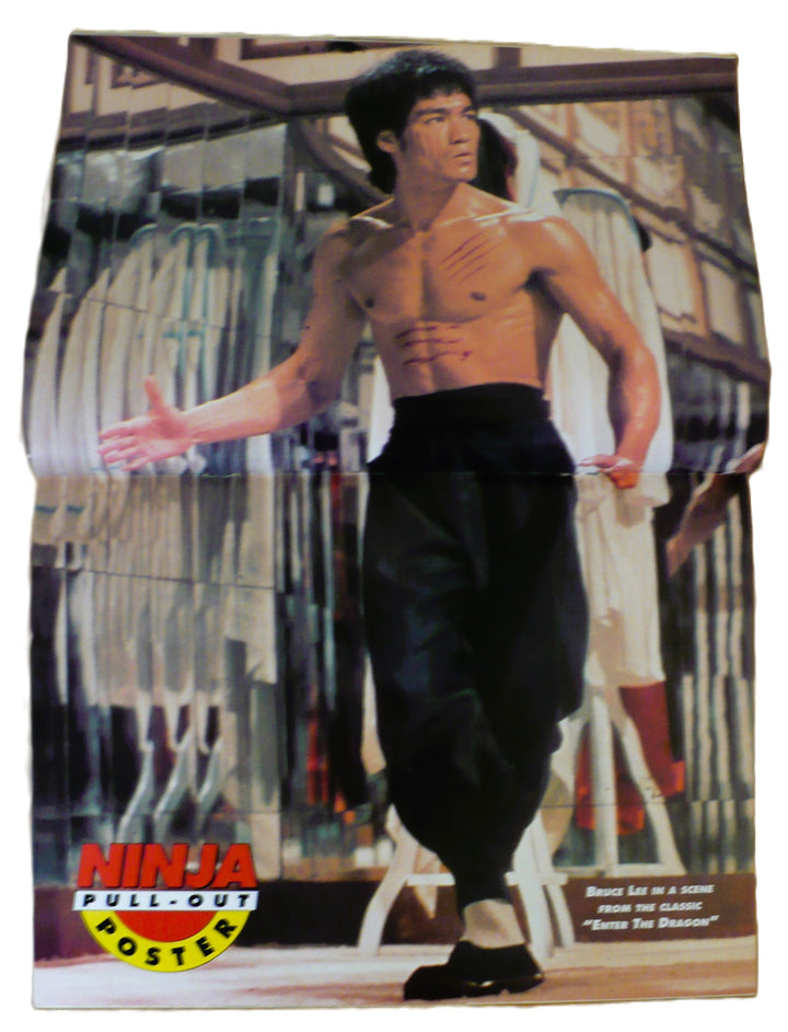 Bruce Lee Enter the Dragon Centerfold Movie Poster