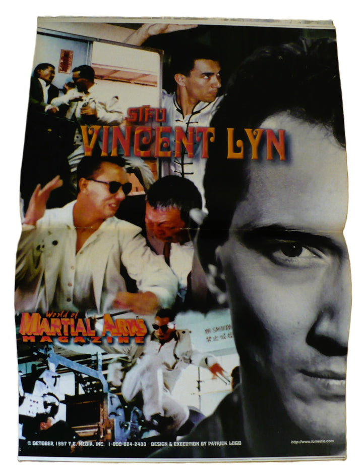 Sifu Vincent Lyn MA Centerfold Poster