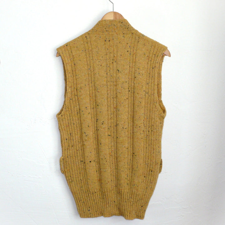 1970s Vintage Men's Belted Sweater Vest.