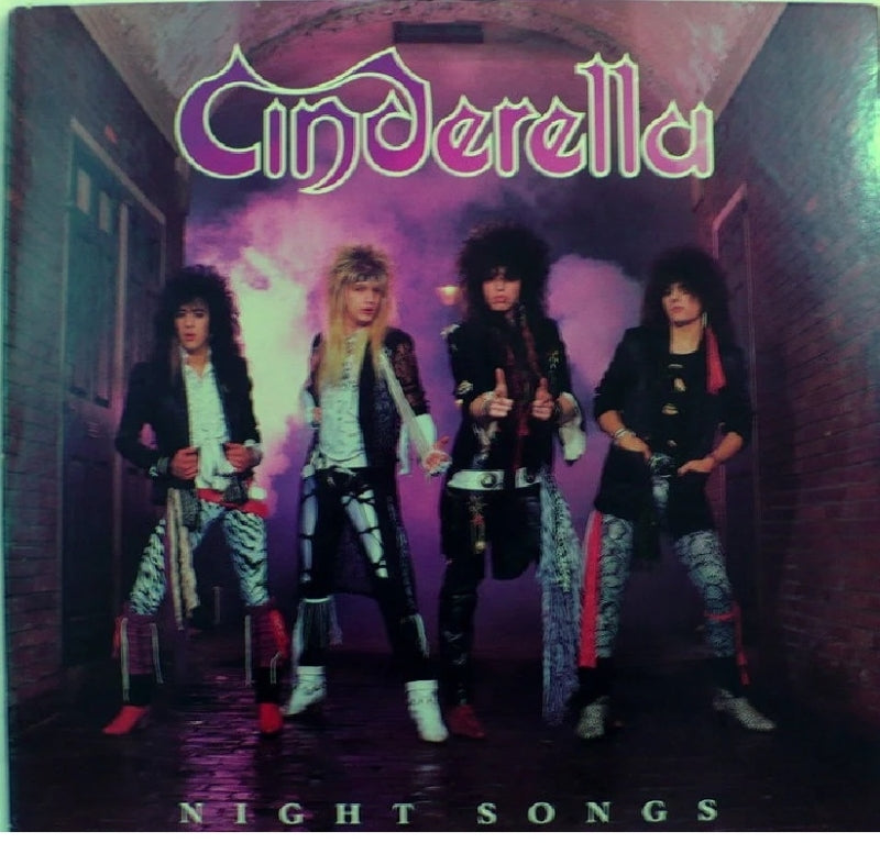 Cinderella Night Songs 1986  Vintage Record.