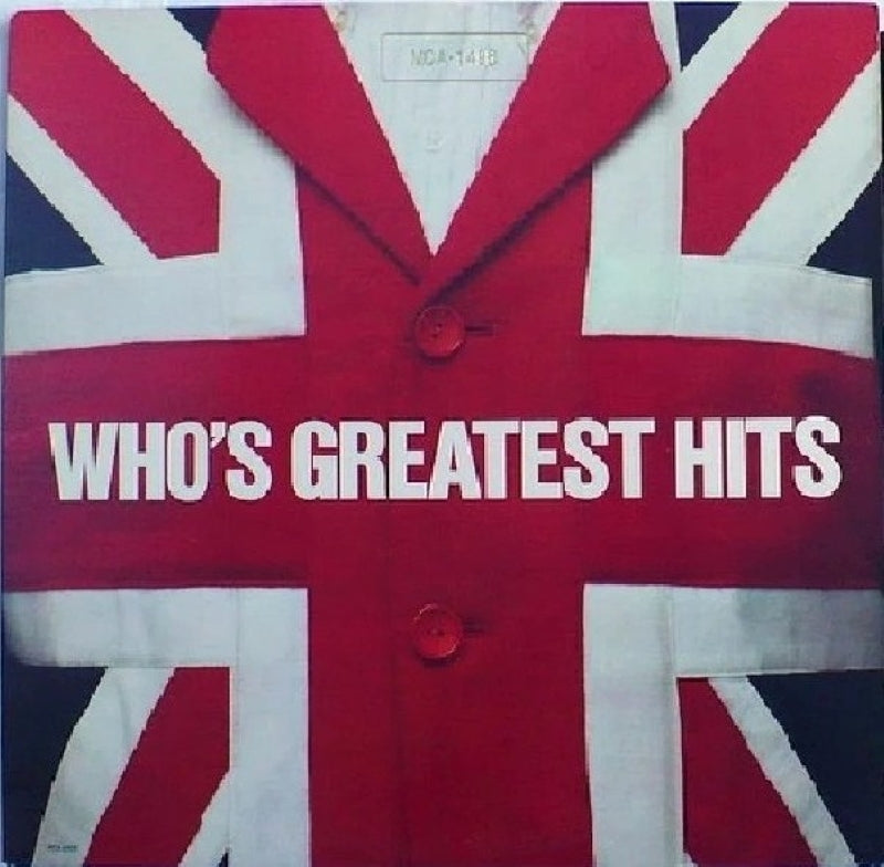 The Who's Greatest Hits 1983 Vintage Record.