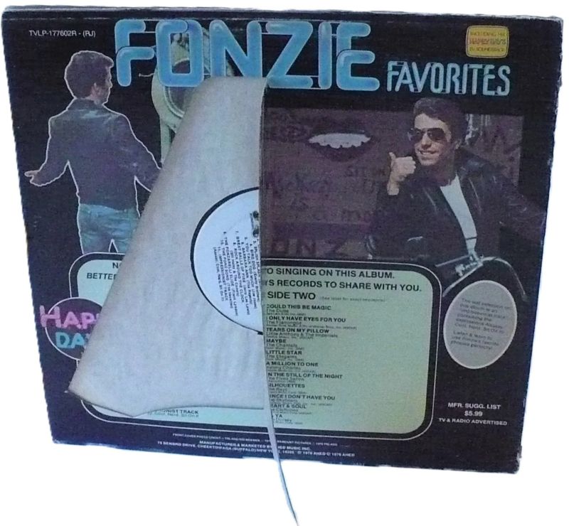 Fonzie Favorites 1976 Vintage Record.