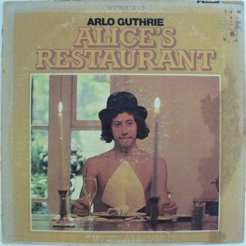 Arlo Guthrie Alice's Restaurant 1967 Vintage Record.