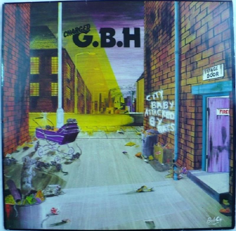 Charged GBH City Baby Attacked By Rats 1982 Vintage Record.