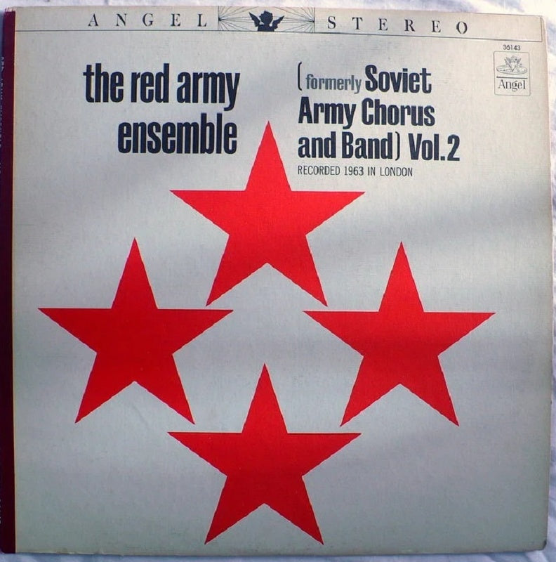 Red Army Ensemble former Soviet Army Chorus and Band 1963 Vintage Record.