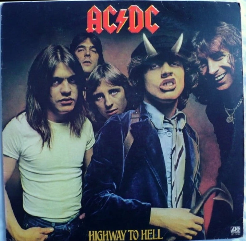 AC/DC Highway To Hell 1979 Vintage Record.